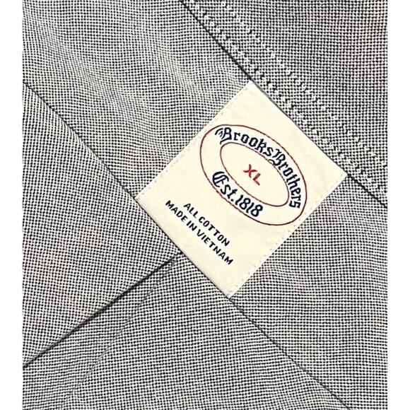 Men’s Brooks Brothers Dress Shirt Light Blue XL - Picture 6 of 7